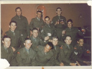 1964 ANZAC Day at Kingston Narrabundah RSL - 3rd Infantry Battalion - Courtesy of Chris Van Reesch ( Front row extreme right)